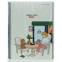 핑크풋 공부비법 코넬노트 1000 4종 x 3p, 랜덤발송, 2세트