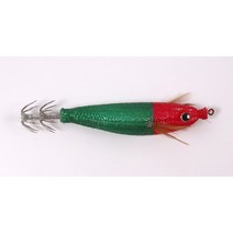 호라이즌 쭈꾸미 에기 갑오징어 UV 스타 틴셀 한치 수평에기 낚시 오징어, 10cm/9g, 수박