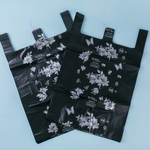 이불비닐 인쇄6호(소) 검정색 50장 46X70X8 대형봉투 이사 마트 재래시장업소용