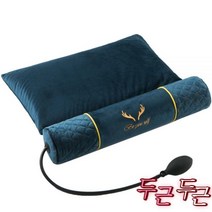 메밀 경추 베개 일자목 목편한 꿀잠 휴면 거북목 원통, 브라운 메밀베개