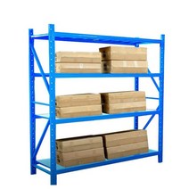 고중량랙 적재대 철제 앵글 창고 튼튼한 조립식 선방, 100x40x200레이어하중120KG딥블루