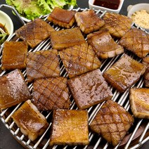 벌집돼지껍데기 300gx1 국내산 식사대용 벌집 간장양념, 껍데기1팩 + 콩가루1팩, 1개
