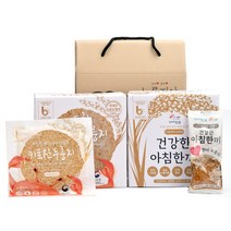 누룽지야고마워 건강 수제 현미 누룽지, 4box