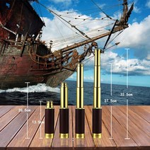 고성능 고배율 콘서트 망원경고배율 캠핑 장비 20x30 보물 사냥 필수 단안 망원경 해적, 01 25x30