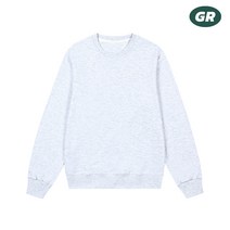 [지알코리아] 성인 남녀공용 베이직 무지 맨투맨