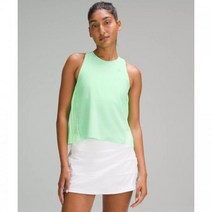 룰루레몬 사이드 플릿츠 테니스 탱크 상의 - 피스타치오 티셔츠 탱크탑 347549