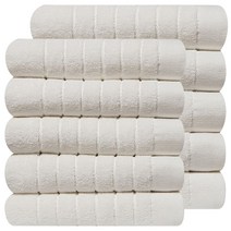 호텔수건 170g 퍼플라인 30수 코마사, 화이트, 10장