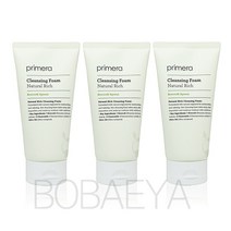 프리메라 내추럴 리치 클렌징 폼 150ml 3개 딥클렌징 얼굴피지제거 페이스클렌징폼