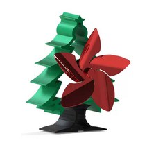 트리 형 벽난로 팬 크리스마스 온풍 송풍 미니팬 장식, 크리스마스 모델