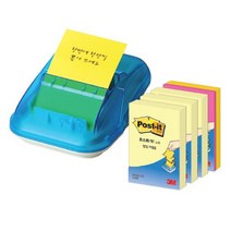[3M]포스트잇 팝업디스펜서 KR-2003 51mmx76mm(4개)+디스펜서(1개), [1002140]옵션없음