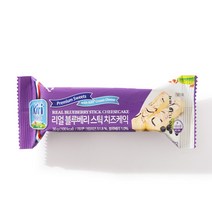 끼리 리얼스틱 치즈케익 30g 블루베리 12개 / 조각케익 크림치즈 케이크 디저트 어린이집 간식 추천
