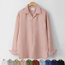 클리어 오픈카라 셔츠 (MDLS611MT)