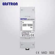 SDM230Modbus 230V 단상 에너지 미터 펄스/Modbus 출력 RS485 원격 중간 아님 다른 AMR/ SCADA 시스템과 통신