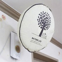 가성비굿 벽걸이용 선풍기커버, 채플린벽걸이