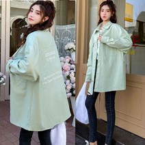 데님 웨스턴 오버핏 하프 남방 셔프