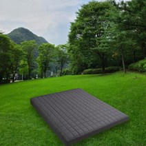 이브수 캠핑 차박 에어매트 에어박스 패드 커버 (두께조절), 그레이, 에어박스커버(두께5~12cm)