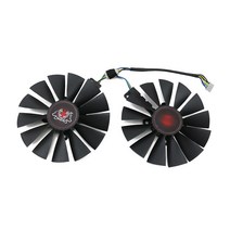 FDC10M12S9-C 쿨러 팬 ASUS GeForce GTX 1070 Ti 8GB CERBERUS 고급 냉각 용, Fan