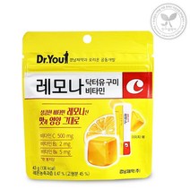 경남제약 레모나 닥터유 구미 1봉 비타민C 레몬맛, 1개, 상세페이지 참조