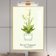 보고아트 아트빈티지 수채화 그림 거실 인테리어 액자, 3_Natural 선인장 수채화_C