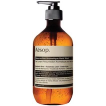 이솝 레저렉션 핸드 워시 500ml Aesop Resurrection Hand Wash, 1팩