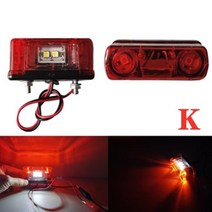 1x 10-30V LED 24V Truck Number Plate Lights Lighting Trailer Tractor RV ATV Lorry 12V Caravan Car Li, K