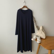 아이엠수 데일리 기모 후레아 원피스