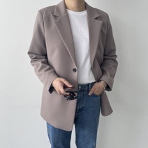 남자자켓 남자가을아우터 남자오버핏블레이저 베이지블레이저 싱글자켓 봄마이 캐주얼자켓 간절기
