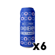 토비콤 아이타민 캔 비타민탄산음료 250ml x 6개, 단품