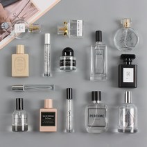 향수 공병 케이스 유리 용기 퍼퓸 리필 공용기 미스트 만들기 나만의 향 글라스 병 공용기 DIY, 스크류타입, 4.JM사각 향수공병, 블랙-30ml