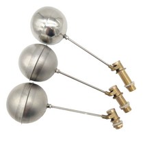 물탱크볼탑 우끼 볼탭 수위조절 정수위 스텐볼탑, 4점DN15 대유량양방향 플로트밸브(급수탑용)