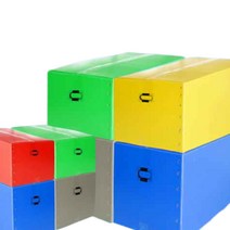 엘로우포장 다용도 이사박스 3.5T 5개 묶음, 블랙 7호 둘다