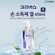 유한킴벌리 크리넥스 손소독제 겔 대용량 450ml 손세정제, 1개