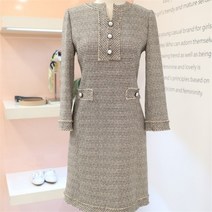 ENC NC09 샤인 린넨 정장원피스 ENOW01343O