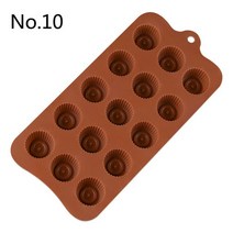 DIY 홈 베이킹 도구 29 실리콘 초콜릿 틀 3D 베이킹 재미 젤리 캔디 번호에 도구 과일 케이크 주방 가제 DI