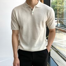 여름 10컬러 린넨 프리미엄 단추 카라 얇은 반팔 니트