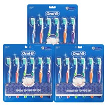 P&G 오랄비 후레쉬클린 칫솔 6개입 3팩