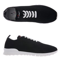키톤 23FW USSFITS N0080903 NERO 로고 런닝 텅 메쉬 스니커즈 - 멀티