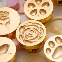 오더 실링왁스 씰 인장 스탬프 청첩장 편지 ver1, 1.나비시리즈-나비J (SW-10)