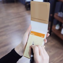 직장인 사무실 용품 필기 메모 패드 연말 단체 선물, 그레이, 1개