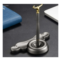 무중력볼펜 회전 자기부상펜 깜찍 감압펜 남친 선물, 1번 자립형 펜  리필 5개