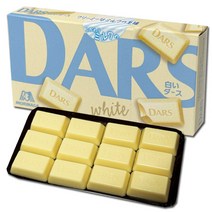 모리나가 다스 화이트 초콜릿 42g 일본 수입 초콜렛 간식, 10개