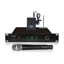 빅보스 P-201N 1채널 무선마이크 송수신기 시스템 보급형 주파수 200MHz, 1.핸드형 마이크
