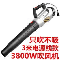 미니 무선청소기 낙엽 흡입기 이파리 야외 유선 쓰레기 실외 휴대용 무선 충전식 송풍기 블로워, 3800W 파워드라이어 자체 3m 라인 포함
