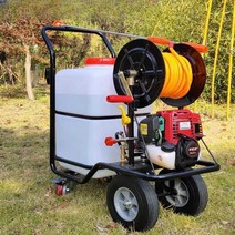 고압 분무기 엔진 살포기 고압살수기 농약 살수기, 220V 전기 60리터 30m 분무기