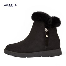 아가타 아가타 여성 퍼트리밍부츠 블랙 AGW174S022-BK