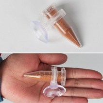 플라스틱 수족관 물고기 탱크 먹이 컵 소금물 새우 계란 자동 피더 C6UE 어항, Transparent_One Size