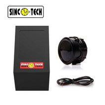 52mm sincotech 611 시리즈 자동차 모터 게이지 자동차 rpm 수온 오일 압력 부스트터보 전압 측정기, 오일 프레스 게이지