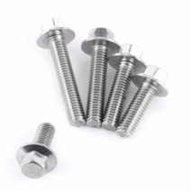 소량낱개/ 스텐 육각플랜지볼트 굵기6mm모음 후렌지볼트 후렌치볼트 (SUS 서스), 6x10mm