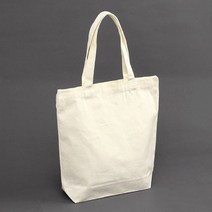커스텀 기본 에코백 토트백 2EA 베이지 35X36 무지 숄더백 남녀공용 데일리 캔버스