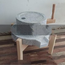 쌀 도정기 가정용 정미기 가정용 석재 분쇄기 나무 프레임 전통적인 쌀 국수 기계 두유, 한개옵션0